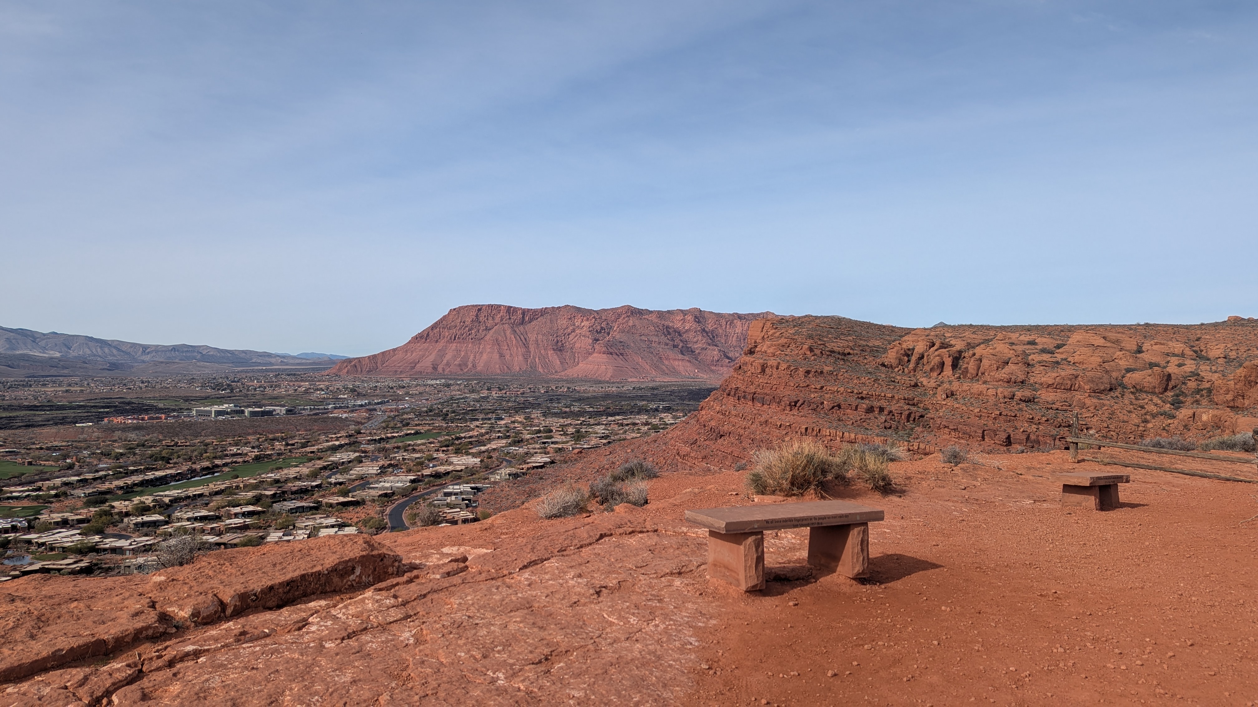 Paradise Rim overlook to Tuacahn WIP 2